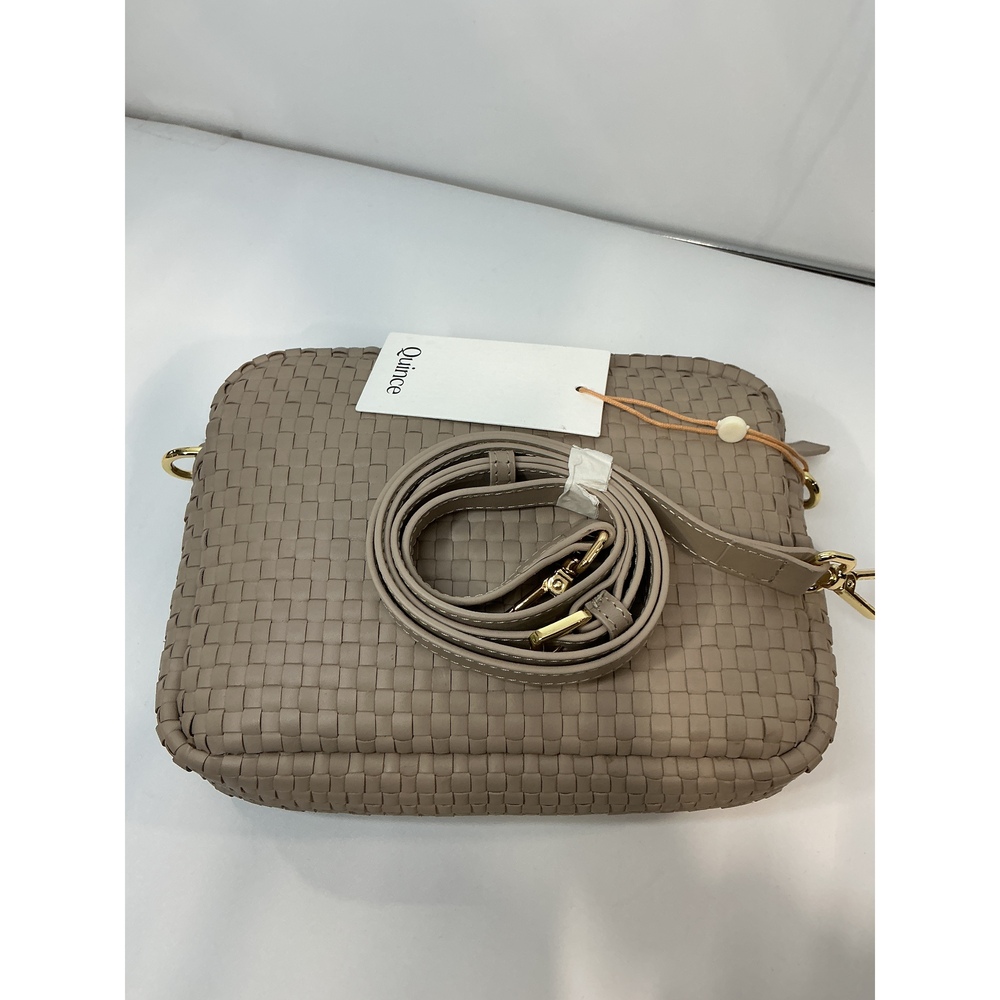 Italian Leather Handwoven Crossbody - Picture 3 of 3